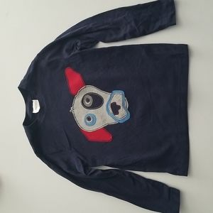 Hanna Andersson embroidered dog shirt